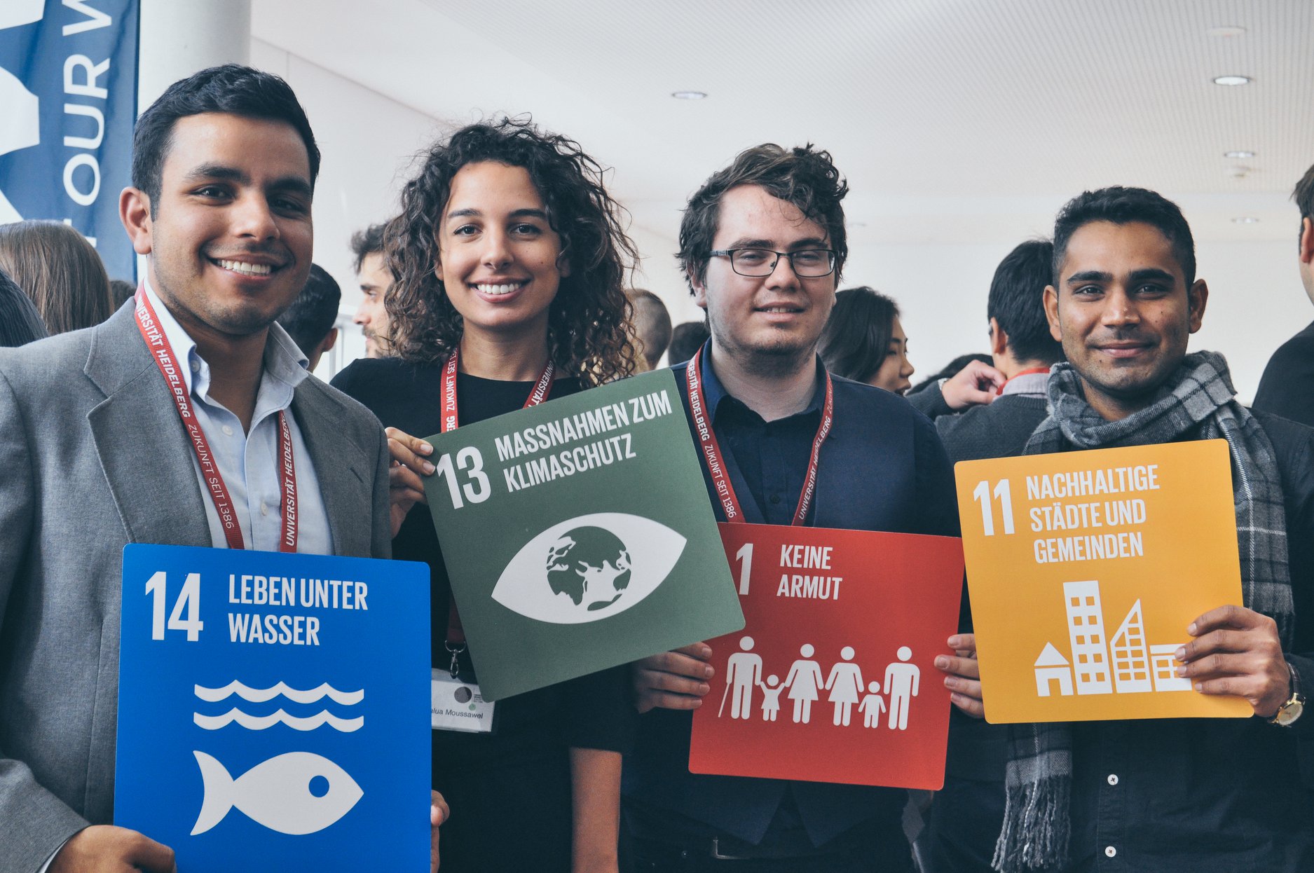 Students at Sustainability Conference